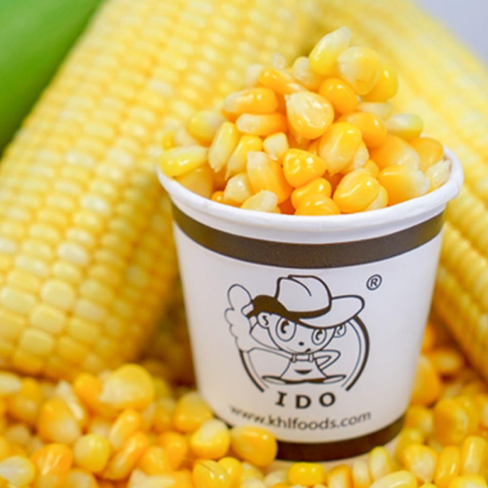 Corn Kernels In Cup